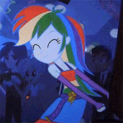 Size: 300x300 | Tagged: safe, derpibooru import, screencap, rainbow dash, equestria girls, equestria girls (movie), animated, cropped, dancing, fall formal, fall formal outfits