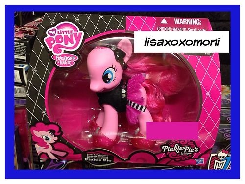 Size: 500x375 | Tagged: brushable, derpibooru import, fashion style, goth, gothic pinkie, irl, official, packaging, photo, pinkie pie, pinkie pie's boutique, safe, toy