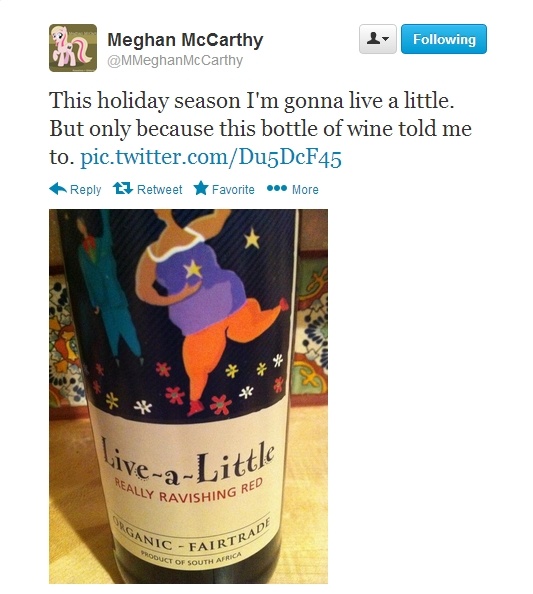 Size: 533x594 | Tagged: alcohol, derpibooru import, mccarthy's liquor cabinet, meghan mccarthy, meta, safe, twitter, wine