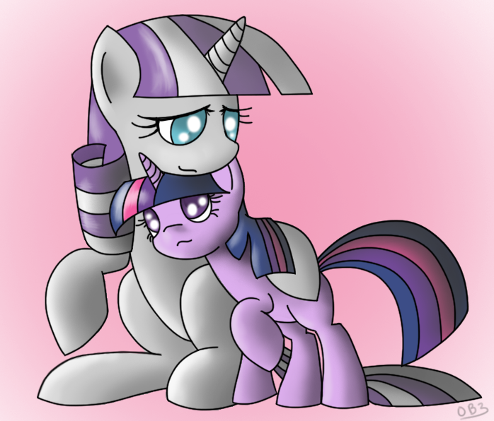 Size: 698x596 | Tagged: artist:mmtob3, derpibooru import, hug, mother's day, safe, snuggling, twilight sparkle, twilight velvet