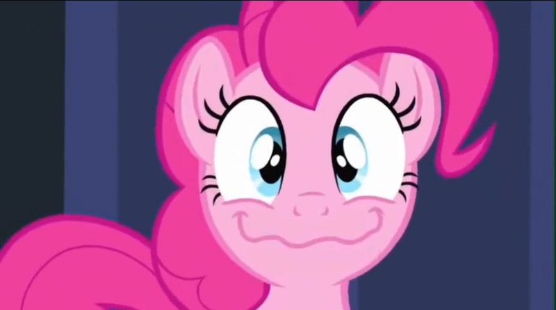 Size: 1064x593 | Tagged: safe, derpibooru import, screencap, pinkie pie, equestria girls, equestria girls (movie), excited, faic, nervicited, nervous, scrunchy face, solo, wavy mouth