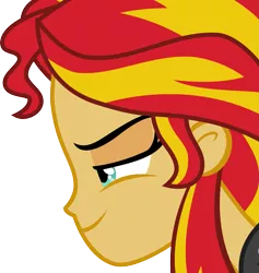 Size: 1895x2000 | Tagged: safe, artist:secret-asian-man, derpibooru import, sunset shimmer, equestria girls, equestria girls (movie), simple background, solo, transparent background, vector