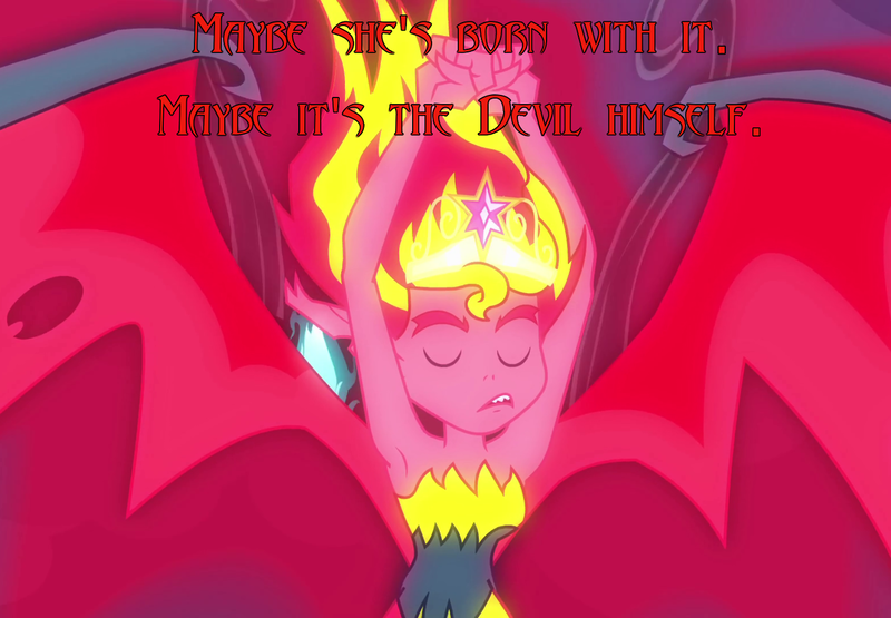 Size: 1280x888 | Tagged: safe, derpibooru import, edit, edited screencap, screencap, sunset shimmer, equestria girls, equestria girls (movie), caption, cards against equestria girls, image macro, solo, sunset satan, text