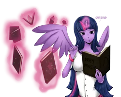 Size: 1725x1380 | Tagged: alicorn, artist:indie-punk, book, derpibooru import, horn, horned humanization, human, humanized, magic, pony coloring, safe, solo, twilight sparkle, twilight sparkle (alicorn), winged humanization, wings