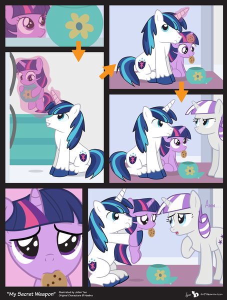 Size: 1310x1730 | Tagged: safe, artist:dm29, derpibooru import, shining armor, twilight sparkle, twilight velvet, pony, unicorn, aweeg*, awww, comic, cookie, cookie jar, cute, cutemail, emotional control, feels, female, filly, filly twilight sparkle, floppy ears, food, julian yeo is trying to murder us, magic, magic aura, male, manipulation, mare, nom, puppy dog eyes, puppy face, right in the feels, telekinesis, the feels, twiabetes, twilight stealing a cookie, twily, unicorn twilight, vector, weapons-grade cute, younger