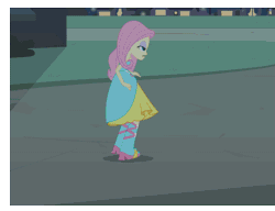 Size: 915x702 | Tagged: safe, derpibooru import, screencap, fluttershy, equestria girls, equestria girls (movie), :o, abuse, animated, big crown thingy, clothes, dress, element of magic, eyes closed, eyeshadow, flutterbuse, frown, gif, gritted teeth, jewelry, looking at something, makeup, mismatched eyes, open mouth, regalia, scared, sitting, skirt, throwing things at fluttershy, time to come together, wide eyes