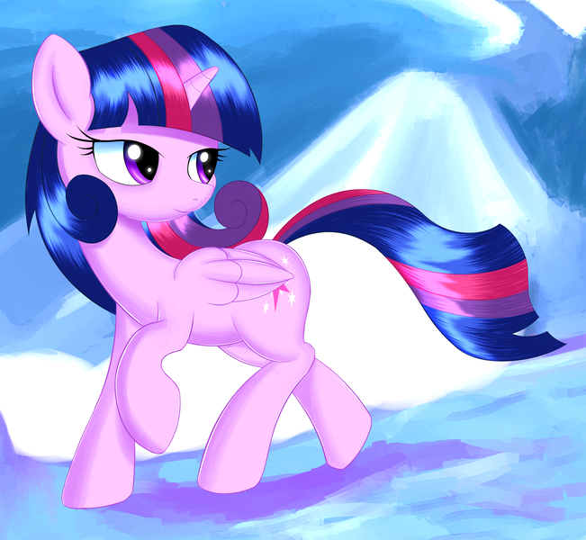 Size: 2881x2656 | Tagged: safe, artist:kas92, derpibooru import, twilight sparkle, twilight sparkle (alicorn), alicorn, pony, female, mare, solo