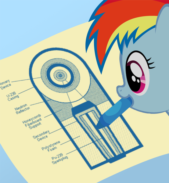 Size: 600x650 | Tagged: derpibooru import, exploitable meme, hydrogen bomb, letter, meme, rainbow dash, rainbow's letter, safe, solo