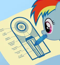 Size: 600x650 | Tagged: derpibooru import, exploitable meme, hydrogen bomb, letter, meme, rainbow dash, rainbow's letter, safe, solo