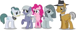 Size: 3669x1459 | Tagged: artist:vector-brony, cloudy quartz, derpibooru import, female, igneous rock pie, limestone pie, male, marble pie, pie family, pie sisters, pinkie pie, pinkie pie's parents, quartzrock, safe, shipping, siblings, simple background, sisters, straight, transparent background, vector
