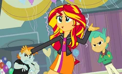 Size: 513x311 | Tagged: safe, derpibooru import, snails, snips, sunset shimmer, equestria girls, equestria girls (movie), balloon