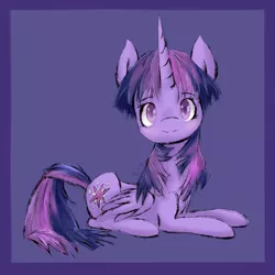 Size: 1500x1500 | Tagged: safe, artist:musicglare, derpibooru import, twilight sparkle, twilight sparkle (alicorn), alicorn, pony, digital art, female, mare, solo