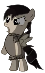 Size: 5800x9400 | Tagged: safe, artist:radiationalpha, derpibooru import, ponified, pegasus, pony, absurd resolution, bipedal, crossover, female, filly, rise, simple background, skillet, skillet (band), solo, transparent background, vector