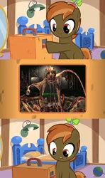 Size: 640x1080 | Tagged: artist:jan, button mash, button's odd game, comic, derpibooru import, fallout, meme, semi-grimdark, the master (fallout)