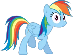 Size: 5760x4369 | Tagged: safe, artist:scrimpeh, derpibooru import, rainbow dash, pegasus, pony, it's about time, absurd resolution, female, mare, simple background, solo, transparent background, vector