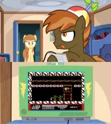 Size: 768x856 | Tagged: button mash, button mash plays, button's adventures, dancing, derpibooru import, exploitable meme, meme, monster party, obligatory pony, oc, oc:cream heart, safe, tv meme, undead, zombie