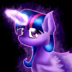 Size: 1000x1000 | Tagged: safe, artist:n0m1, derpibooru import, twilight sparkle, twilight sparkle (alicorn), alicorn, pony, female, mare, solo