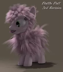 Size: 525x595 | Tagged: artist:kawa, derpibooru import, oc, oc:fluffle puff, poser, safe, solo, unofficial characters only, wip, you could take somepony's eye out with that