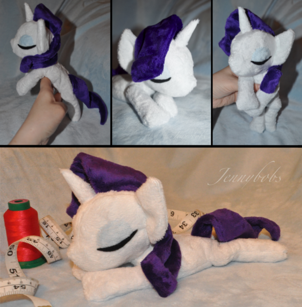 Size: 879x892 | Tagged: artist:blindfaith-boo, beanie (plushie), derpibooru import, irl, photo, plushie, rarity, safe