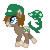 Size: 100x100 | Tagged: 1-up mushroom, animated, artist:mwillo, augmented tail, cap, derpibooru import, hat, luigi's hat, monster pony, oc, oc:pixel, original species, piranha plant, piranha plant pony, pixel art, plant, plant pony, safe, solo, super mario bros., unofficial characters only
