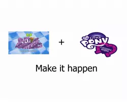 Size: 1000x805 | Tagged: safe, derpibooru import, button mash, button's adventures, equestria girls, exploitable meme, make it happen, meme, unlikely