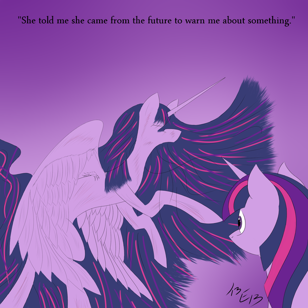 Size: 1995x1995 | Tagged: alicorn, artist:eccentric bloodstone, derpibooru import, safe, text, twilight sparkle, twilight sparkle (alicorn)