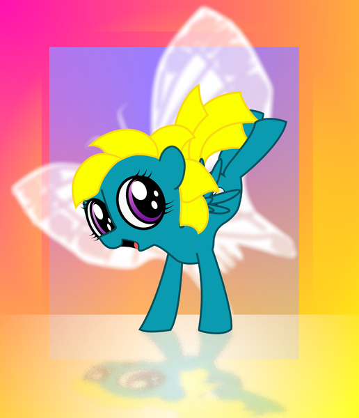 Size: 1500x1743 | Tagged: artist:syncallio, buzzer (g1), derpibooru import, g1, g1 to g4, generation leap, safe, solo, summer wing ponies