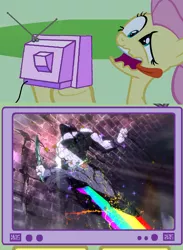 Size: 560x767 | Tagged: derp, derpibooru import, exploitable meme, faic, fluttershy, jack the brony, jack the ripper, jojo's bizarre adventure, jojo's bizarre adventure abridged, meme, obligatory pony, semi-grimdark, tv meme, youtube link