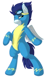 Size: 4110x6811 | Tagged: safe, artist:skipsy, artist:tyto-ovo, derpibooru import, soarin', pegasus, pony, absurd resolution, clothes, handsome, simple background, solo, transparent background, uniform, vector, wonderbolts uniform