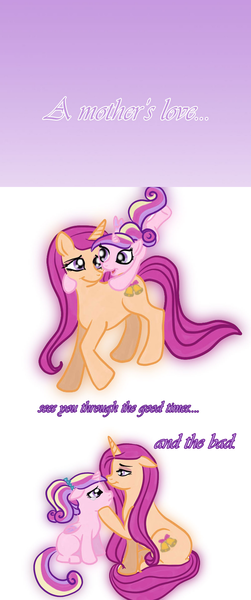 Size: 1000x2394 | Tagged: artist:kuromi, ask, comic, crying, derpibooru import, female, filly, mother's day, oc, princess cadance, safe, teen princess cadance, tumblr, younger