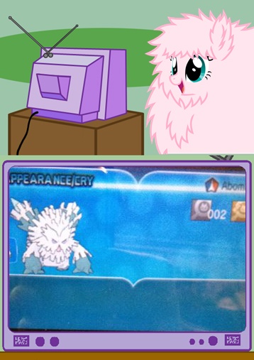 Size: 358x507 | Tagged: abomasnow, derpibooru import, exploitable meme, meme, obligatory pony, oc, oc:fluffle puff, pokémon, pokémon x and y, safe, tv meme