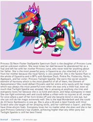 Size: 544x713 | Tagged: safe, derpibooru import, oc, unofficial characters only, alicorn, 4chan, alicorn oc, bronynet, canon x oc, donut steel, horn, /mlp/, tacky, text, tl;dr, wat, why, wings