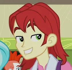 Size: 338x329 | Tagged: safe, derpibooru import, screencap, crimson napalm, nolan north, paisley, equestria girls, equestria girls (movie), background human, close-up, cropped, male