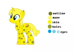 Size: 710x517 | Tagged: safe, artist:lolly <3, derpibooru import, ponified, pony, burger, food, image, ms paint, png, simple background, solo, spongebob squarepants, spongebob squarepants (character), white background