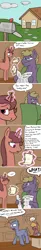 Size: 1000x6042 | Tagged: suggestive, artist:strangerdanger, derpibooru import, oc, oc:barley, oc:brann's father, oc:brann's mother, oc:buck wheat, unofficial characters only, pony, unicorn, comic, glasses, letter, newspaper