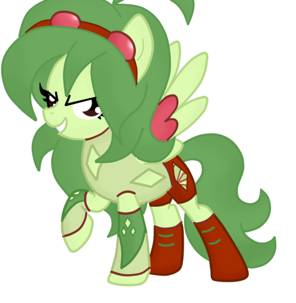 Size: 937x960 | Tagged: safe, artist:scratch-e-digital, derpibooru import, ponified, flygon, pony, pokémon, solo