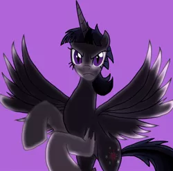 Size: 810x800 | Tagged: safe, artist:advanceddefense, derpibooru import, twilight sparkle, twilight sparkle (alicorn), alicorn, pony, twilight unbound, female, mare, solo, tumblr, werelight shine