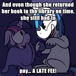 Size: 700x700 | Tagged: bed, dark, derpibooru import, exploitable meme, female, filly, flashlight (object), meme, safe, scared, shining armor, shining's scary stories, torch, twilight sparkle, younger