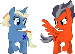 Size: 738x524 | Tagged: safe, artist:cherrycoladippindots, derpibooru import, oc, ponified, unofficial characters only, pegasus, pony, unicorn, xerneas, yveltal, pokémon, pokémon x and y