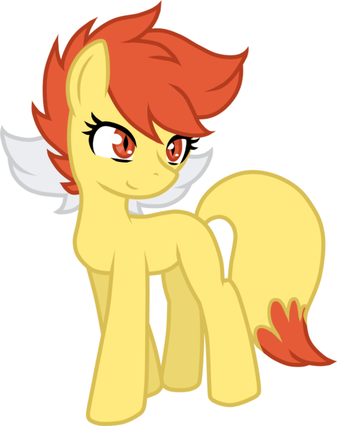 Size: 2399x3035 | Tagged: safe, artist:he4rtofcourage, derpibooru import, ponified, fennekin, pony, augmented tail, pokémon, pokémon x and y, simple background, solo, transparent background, vector