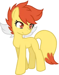 Size: 2399x3035 | Tagged: safe, artist:he4rtofcourage, derpibooru import, ponified, fennekin, pony, augmented tail, pokémon, pokémon x and y, simple background, solo, transparent background, vector