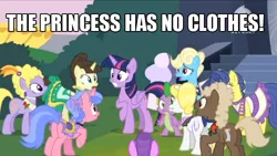 Size: 598x337 | Tagged: safe, derpibooru import, screencap, spike, twilight sparkle, twilight sparkle (alicorn), alicorn, pony, princess twilight sparkle (episode), season 4, caption, female, hub logo, mare