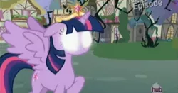 Size: 999x523 | Tagged: safe, derpibooru import, screencap, twilight sparkle, twilight sparkle (alicorn), alicorn, pony, princess twilight sparkle (episode), season 4, black vine, female, glowing eyes, mare, solo