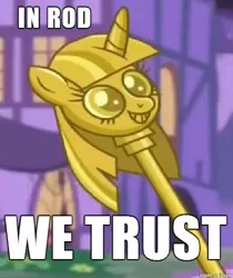 Size: 445x530 | Tagged: alicorn, caption, derpibooru import, exploitable meme, image macro, inanimate carbon rod, meme, princess twilight sparkle (episode), safe, scepter, solo, text, the simpsons, twilight scepter, twilight scepter meme, twilight sparkle, twilight sparkle (alicorn)