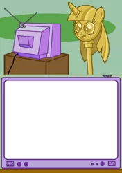 Size: 564x800 | Tagged: derpibooru import, exploitable meme, meme, obligatory pony, princess twilight sparkle (episode), safe, scepter, season 4, template, tv meme, twilight scepter