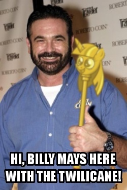 Size: 250x375 | Tagged: alicorn, billy mays, derpibooru import, discord, meme, princess twilight sparkle (episode), safe, scepter, season 4, television, twilight scepter, twilight sparkle, twilight sparkle (alicorn)