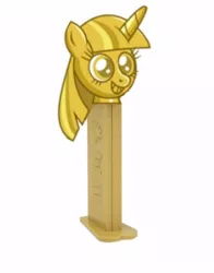 Size: 290x370 | Tagged: alicorn, candy, derpibooru import, exploitable meme, food, meme, pez, pez dispenser, princess twilight sparkle (episode), safe, scepter, season 4, solo, twilight scepter, twilight sparkle, twilight sparkle (alicorn)