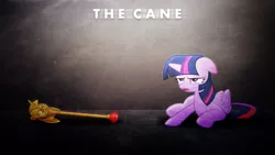 Size: 2560x1440 | Tagged: safe, artist:visualizationbrony, derpibooru import, twilight sparkle, twilight sparkle (alicorn), alicorn, pony, female, mare, scepter, solo, twilight scepter