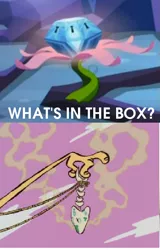 Size: 441x691 | Tagged: angus the more than lucky fishy, derpibooru import, ed edd n eddy, exploitable meme, meme, mystery box of plot importance, princess twilight sparkle (episode), safe, thick as an ed, what's in the box?