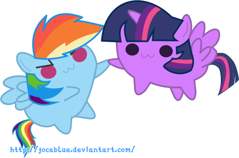 2115661 Safe Artist Joceblue Derpibooru Import Rainbow Dash Twilight Sparkle Twilight